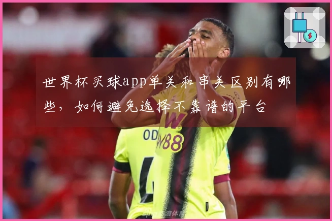 世界杯买球app单关和串关区别有哪些，如何避免选择不靠谱的平台