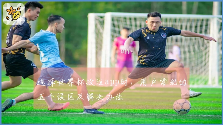 选择世界杯投注app时，用户常犯的五个误区及解决办法