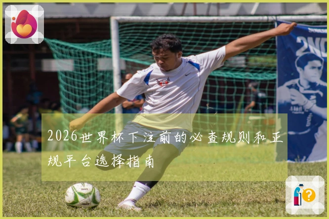 2026世界杯下注前的必查规则和正规平台选择指南