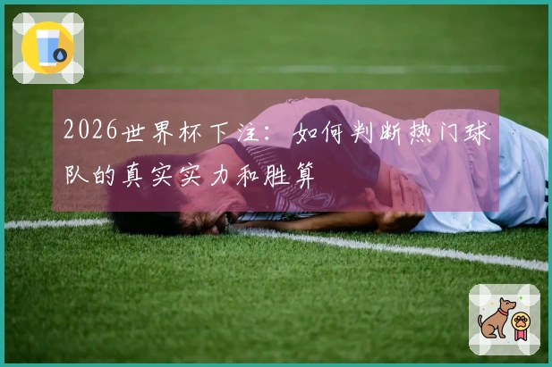 2026世界杯下注：如何判断热门球队的真实实力和胜算