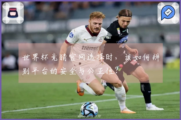 世界杯竞猜官网选择时，该如何辨别平台的安全与公正性？